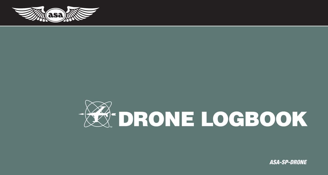 Drone Log Book Front Cover